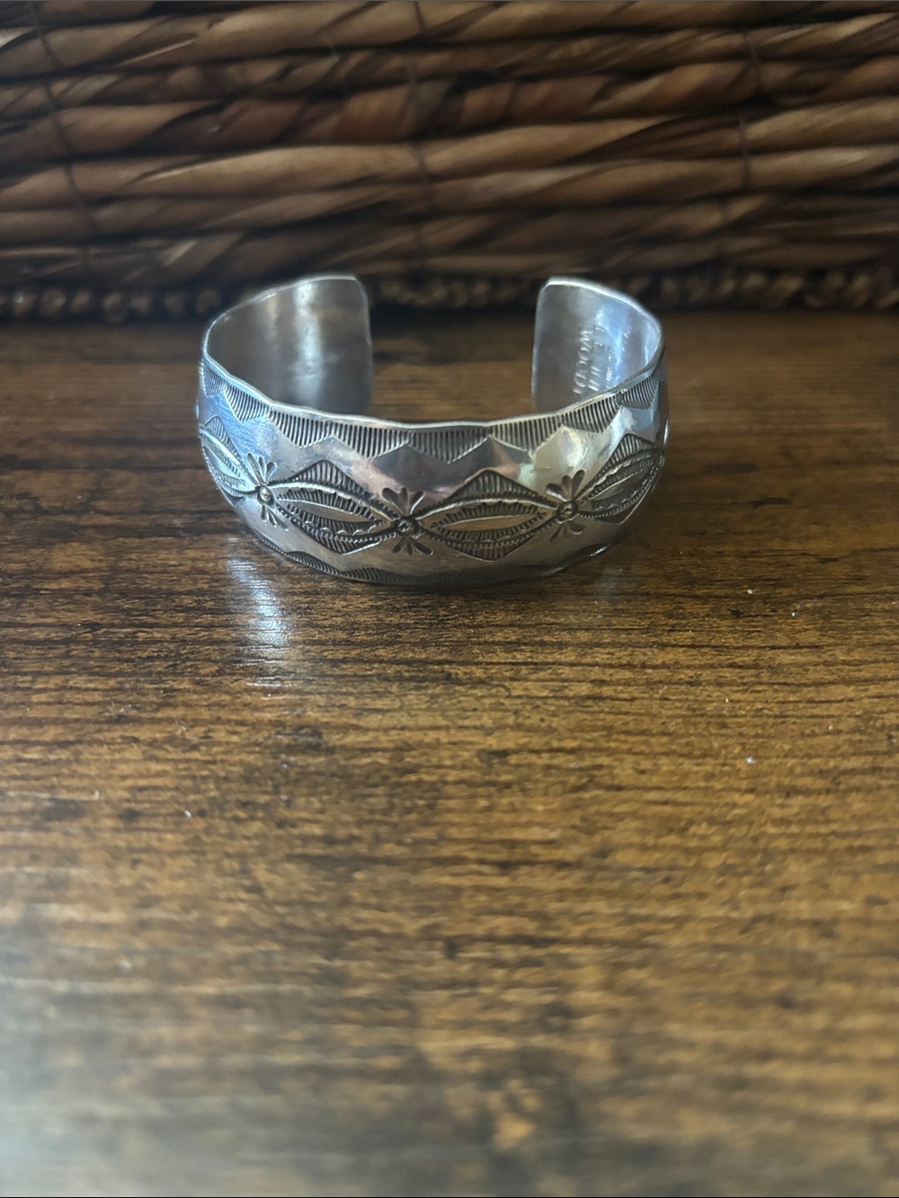 Belinda Woody Silver Cuff